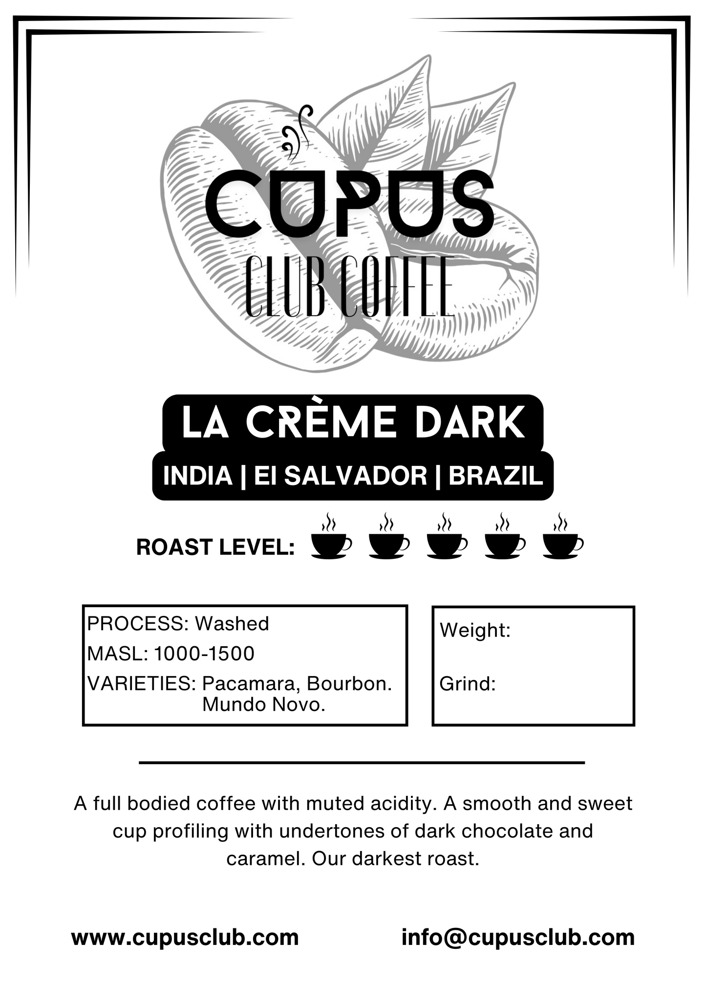 LA CRÈME DARK