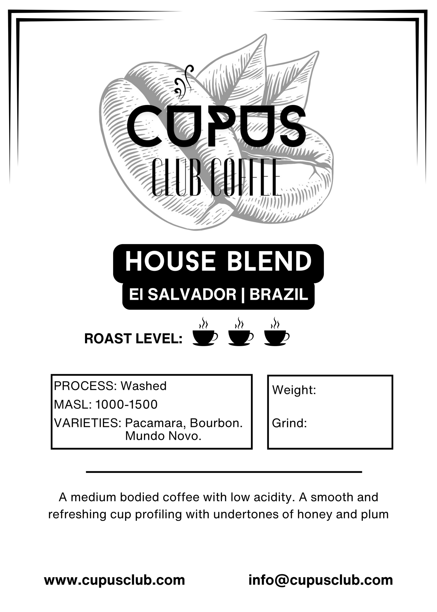 HOUSE BLEND